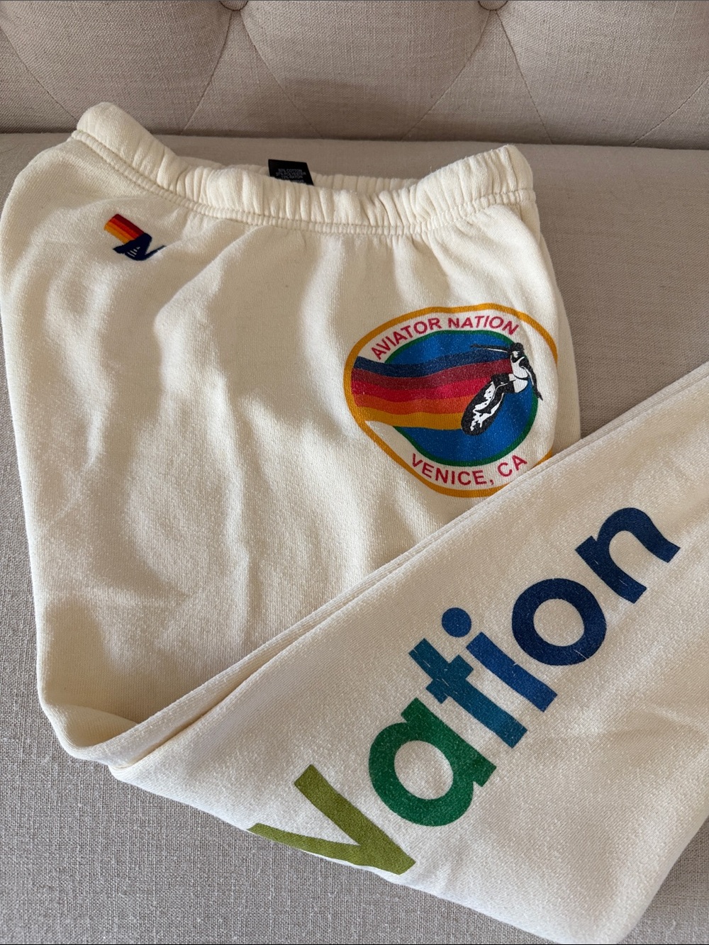 Aviator Nation Venice, California surfer sweatpants, New Condition